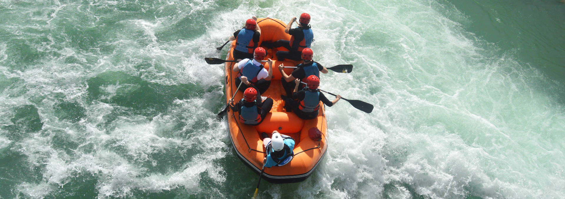 rafting familiar rio Cinca