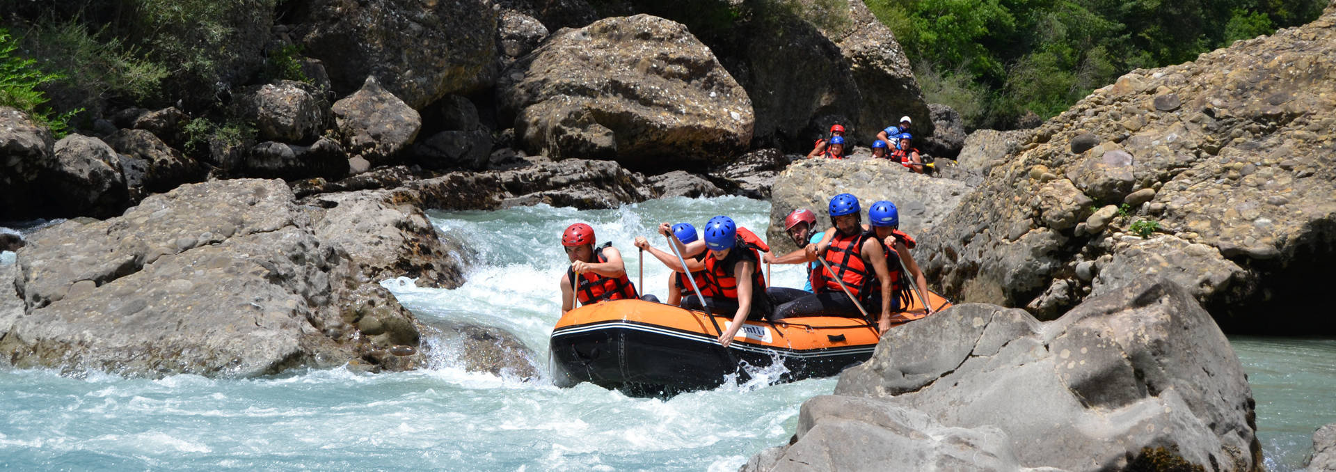 rafting piramides